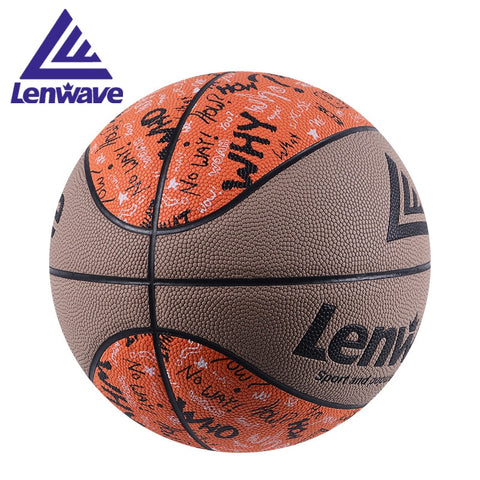 High Quality Non-slip Official Size 5  PU Leather Basketball Ball Wear-resisting Basketball For Student Training +Needle Net Bag