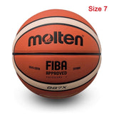 Outdoor PU Leather Basketball Indoor Size 5/Size 6/Size 7 Non-slip Balls Wear-resistant Basket Ball Training Equipment basquete