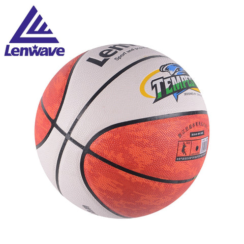 High Quality PU Leather Official Size 7 Basketball Ball  Teaching Training Match Basketball Free With Needle + Net Bag  New 2018